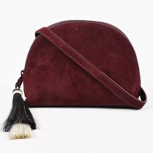 Loeffler Randall Suede Tassel Crossbody Bag